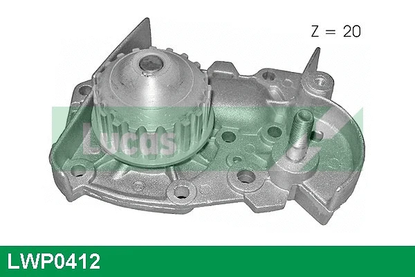 Water Pump, engine cooling (LWP0412)