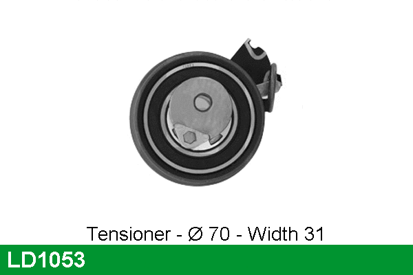 Tensioner Pulley, timing belt (LD1053)