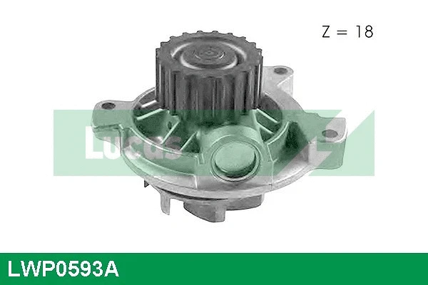 Water Pump, engine cooling (LWP0593A)