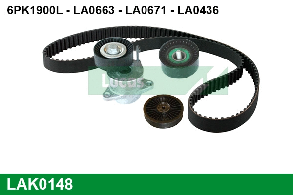 V-Ribbed Belt Set (LAK0148)