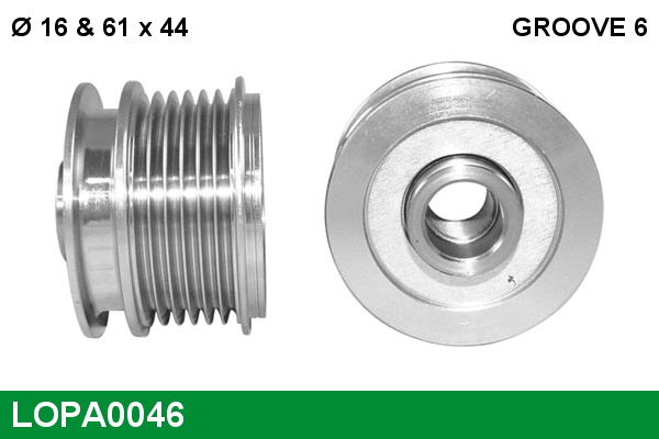Alternator Freewheel Clutch (LOPA0046)