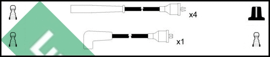 Ignition Cable Kit (LUC7151)
