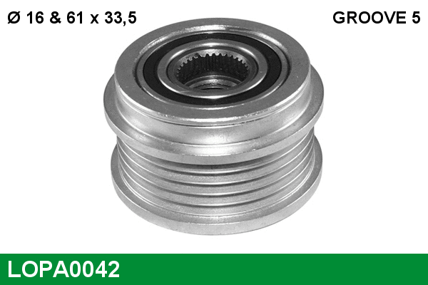 Alternator Freewheel Clutch (LOPA0042)