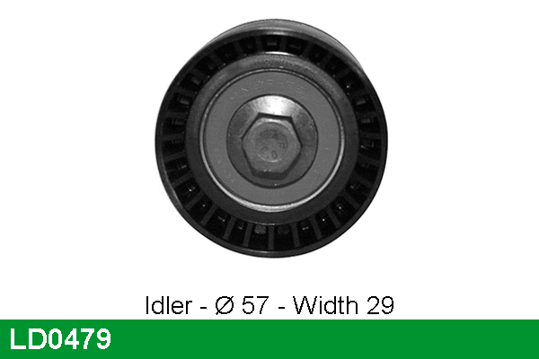 Tensioner Pulley, timing belt (LD0479)