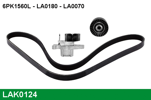 V-Ribbed Belt Set (LAK0124)