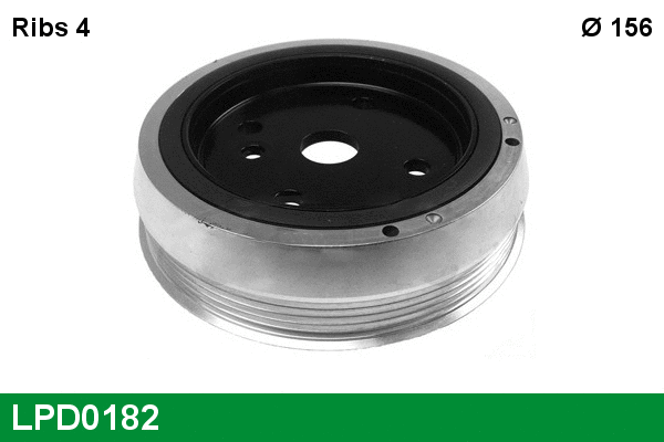 Belt Pulley, crankshaft (LPD0182)