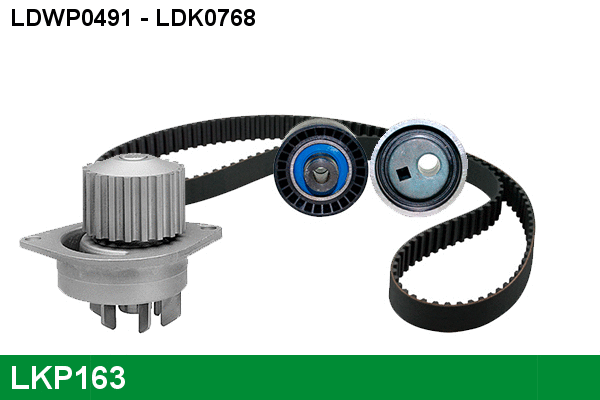 Water Pump & Timing Belt Kit (LKP163)