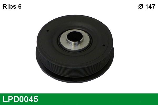 Belt Pulley, crankshaft (LPD0045)