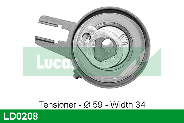 Tensioner Pulley, timing belt (LD0208)