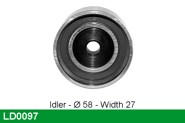 Tensioner Pulley, timing belt (LD0097)