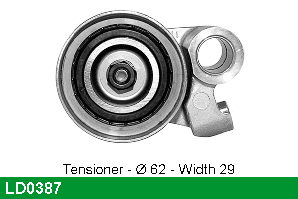 Tensioner Pulley, timing belt (LD0387)