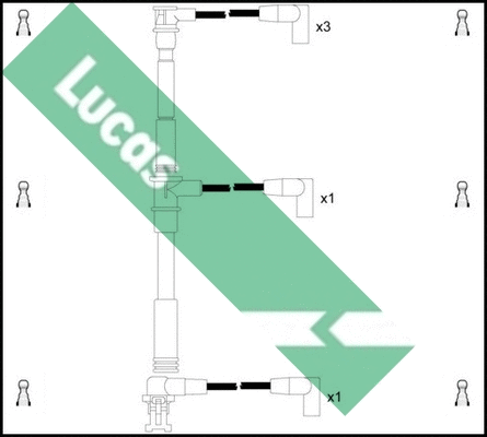 Ignition Cable Kit (LUC4110)