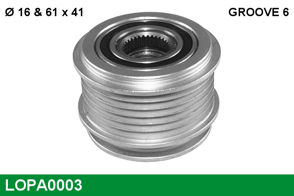 Alternator Freewheel Clutch (LOPA0003)