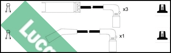 Ignition Cable Kit (LUC4021)