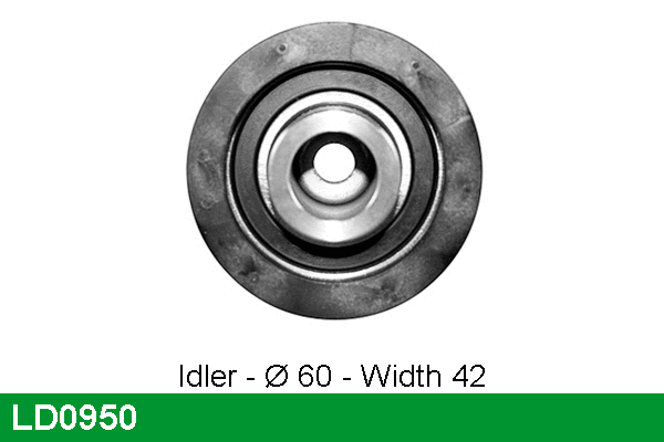 Tensioner Pulley, timing belt (LD0950)