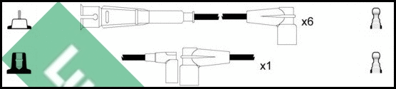 Ignition Cable Kit (LUC5011)