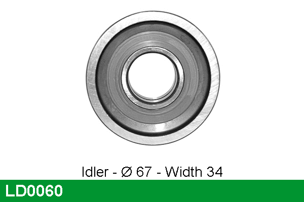 Tensioner Pulley, timing belt (LD0060)