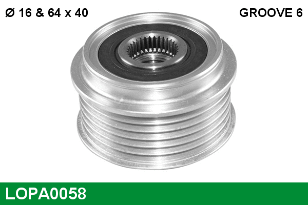 Alternator Freewheel Clutch (LOPA0058)