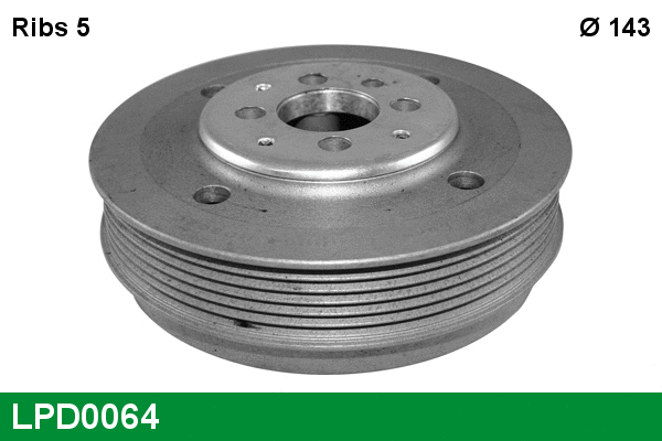 Belt Pulley, crankshaft (LPD0064)