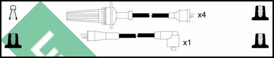 Ignition Cable Kit (LUC4127)