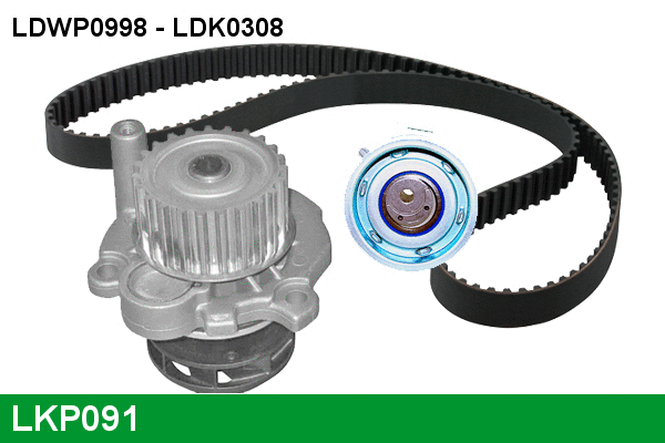 Water Pump & Timing Belt Kit (LKP091)
