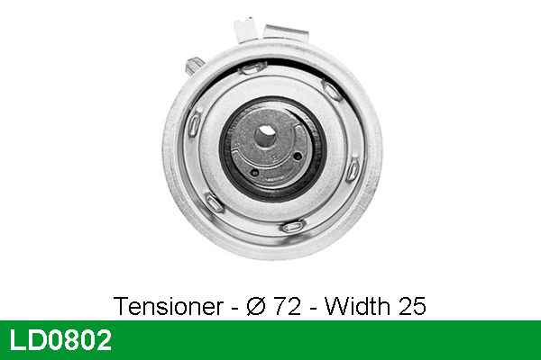 Tensioner Pulley, timing belt (LD0802)