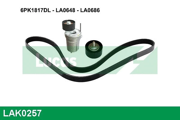 V-Ribbed Belt Set (LAK0257)