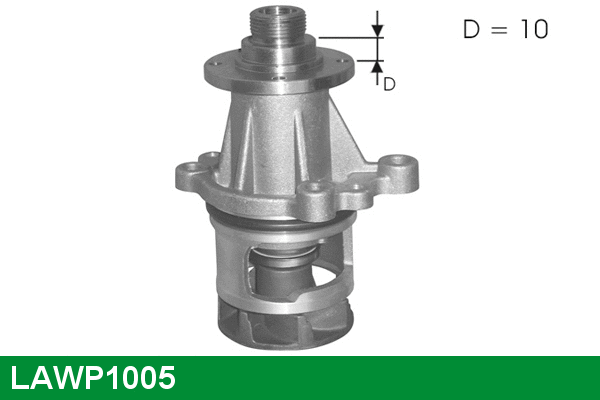 Water Pump, engine cooling (LAWP1005)