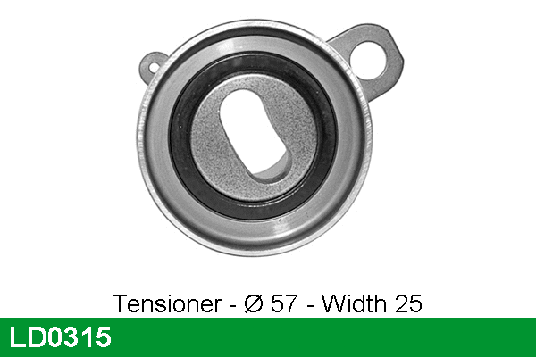 Tensioner Pulley, timing belt (LD0315)