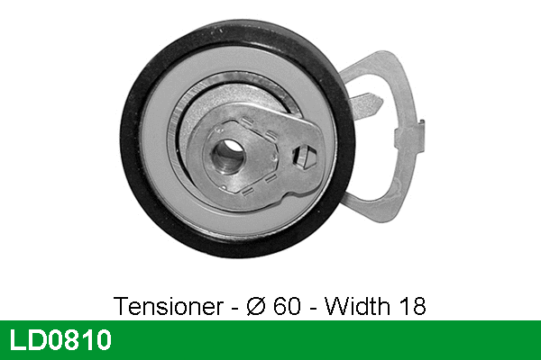 Tensioner Pulley, timing belt (LD0810)