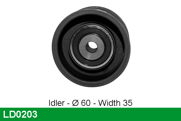 Tensioner Pulley, timing belt (LD0203)