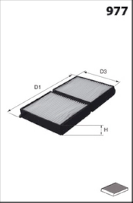 Filter, cabin air (LFCP232S)