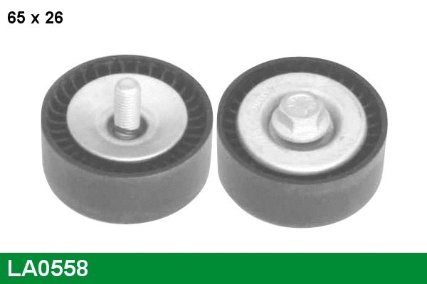 Deflection/Guide Pulley, V-ribbed belt (LA0558)