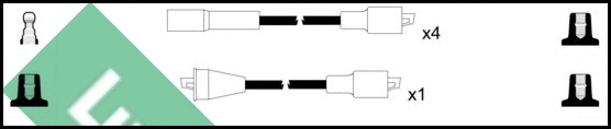 Ignition Cable Kit (LUC7253)