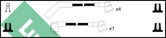 Ignition Cable Kit (LUC4294)