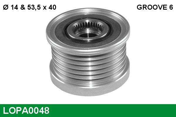 Alternator Freewheel Clutch (LOPA0048)