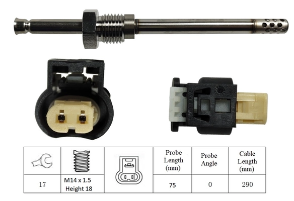 Sensor, exhaust gas temperature (LGS7153)