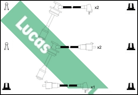 Ignition Cable Kit (LUC7222)