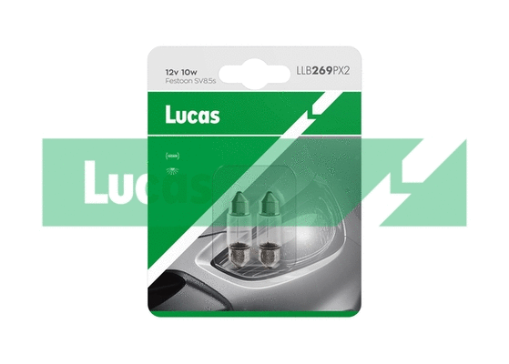 Bulb, licence plate light (LLB269PX2)