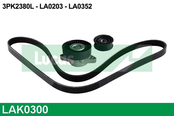 V-Ribbed Belt Set (LAK0300)