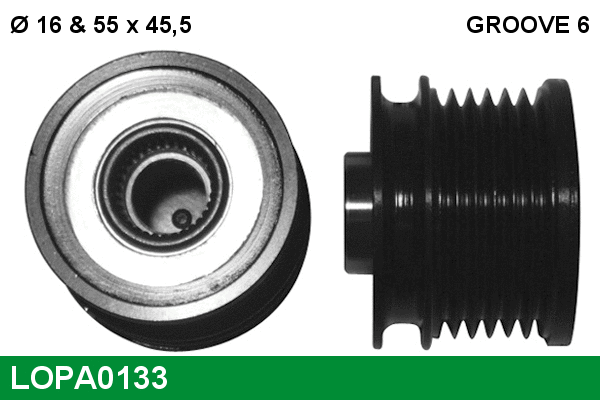 Alternator Freewheel Clutch (LOPA0133)