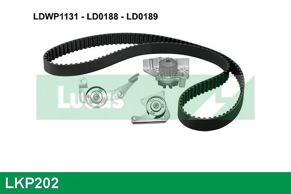 Water Pump & Timing Belt Kit (LKP202)