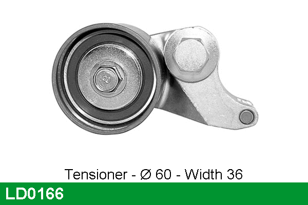 Tensioner Pulley, timing belt (LD0166)