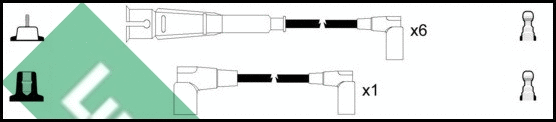 Ignition Cable Kit (LUC5039)