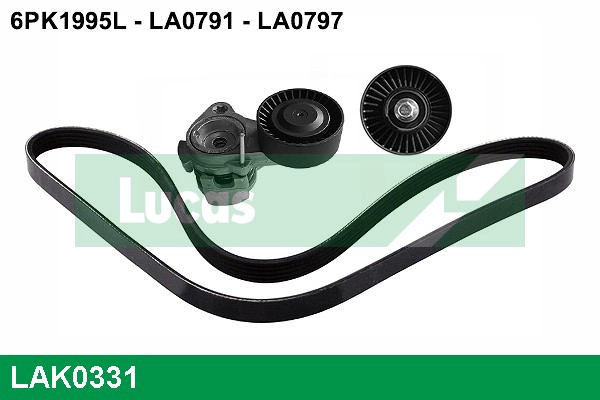 V-Ribbed Belt Set (LAK0331)