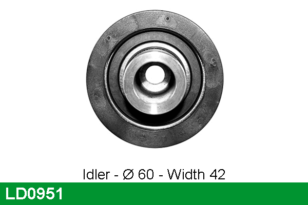 Tensioner Pulley, timing belt (LD0951)