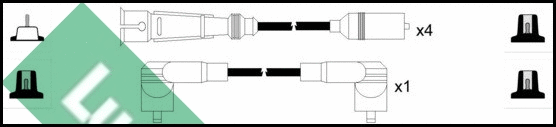 Ignition Cable Kit (LUC5050)