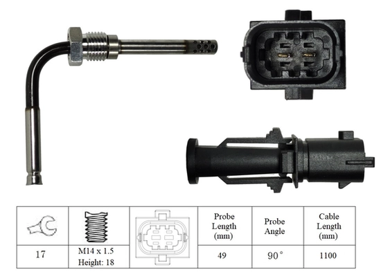 Sensor, exhaust gas temperature (LGS6068)