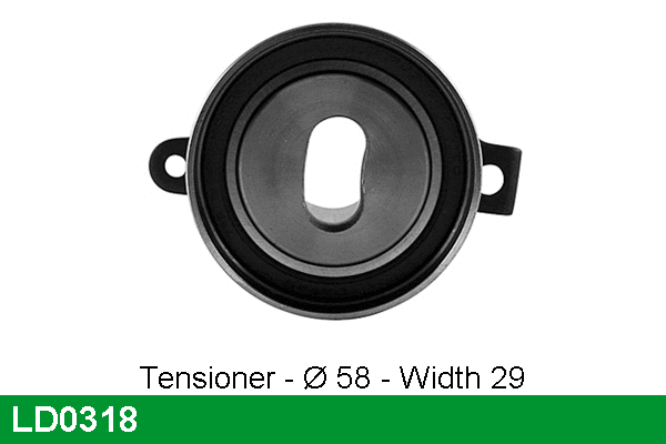 Tensioner Pulley, timing belt (LD0318)