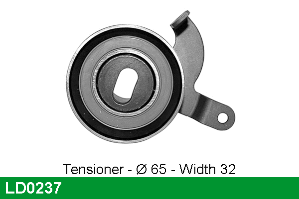 Tensioner Pulley, timing belt (LD0237)